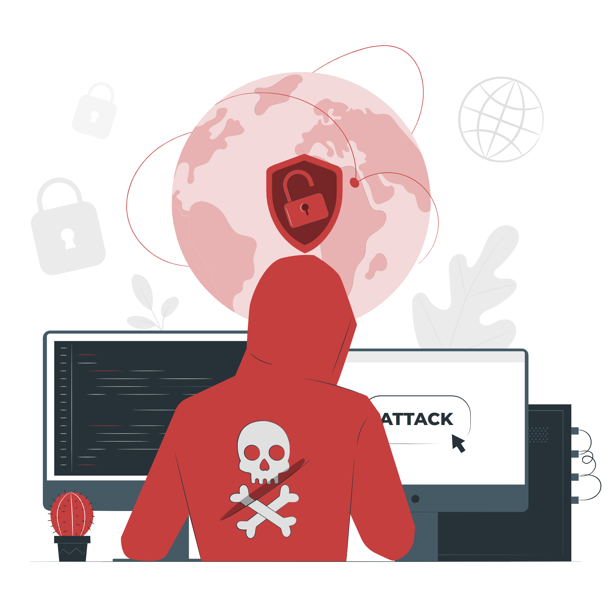 Cyber Security Illustration